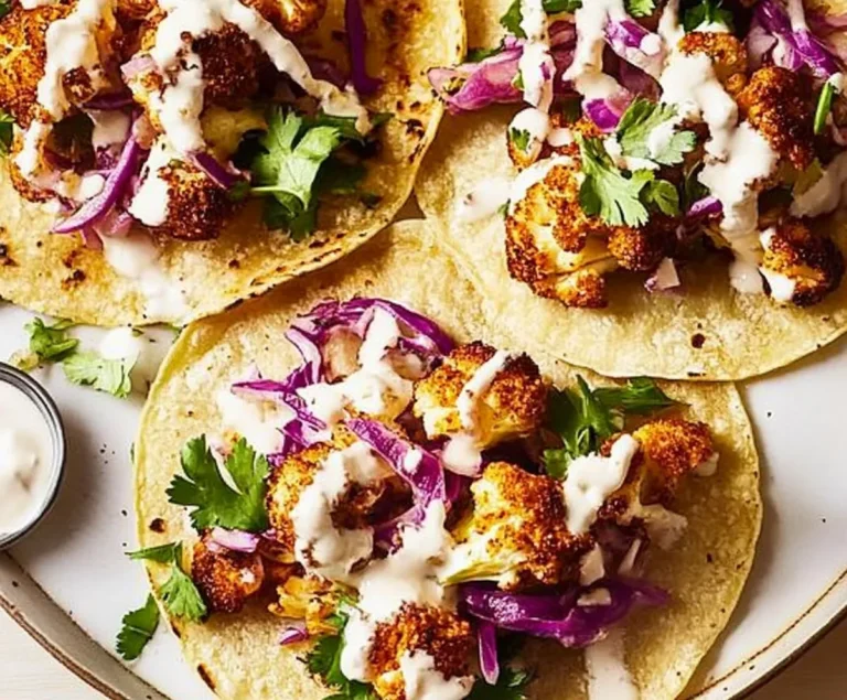 Cauliflower Tacos: Veggie-Packed Flavor