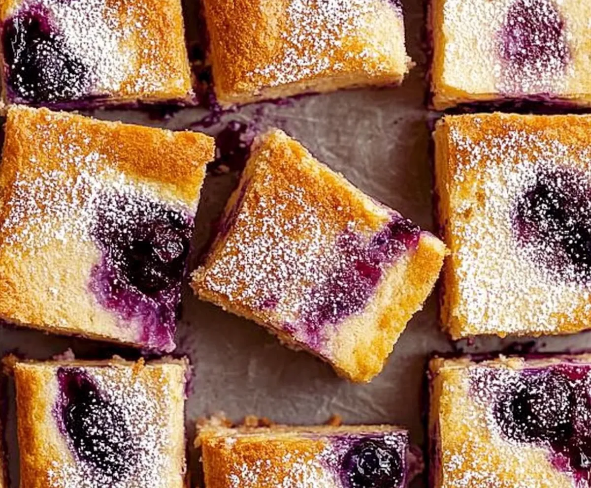 Lemon-Blueberry Cheesecake Bars