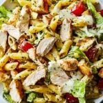 Chicken Caesar Pasta Salad