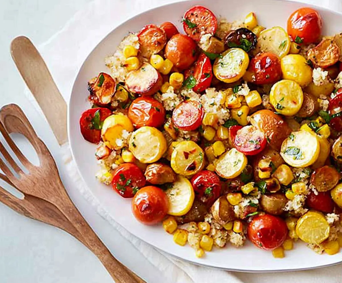 Easy Roasted Summer Vegetables