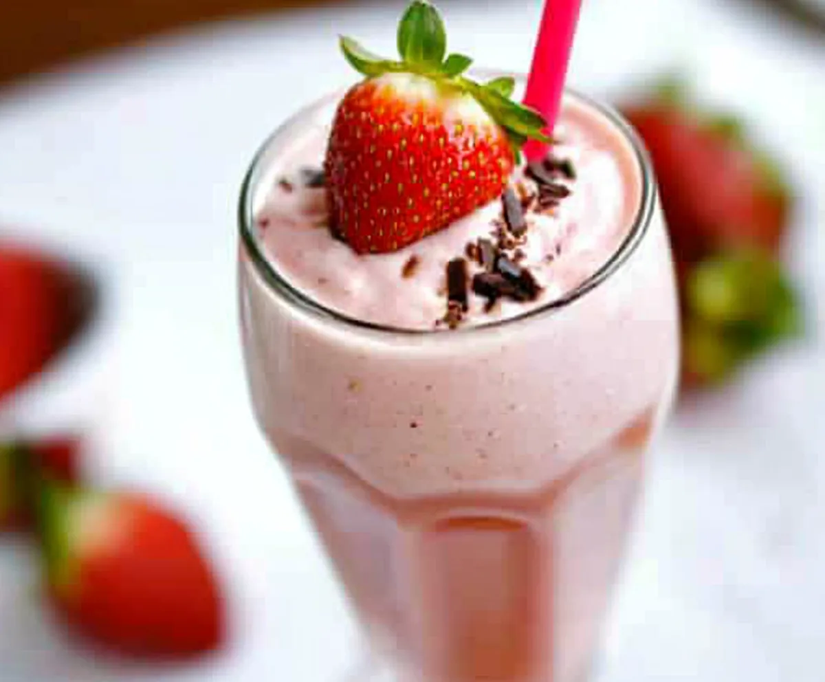 Perfect Strawberry Milkshake