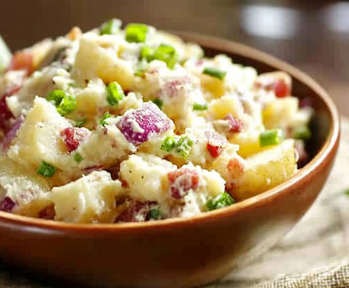 Southern Smashed Potato Salad