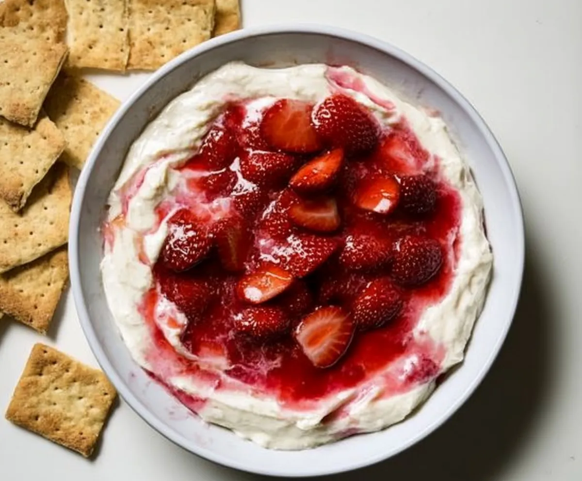 Strawberry Cheesecake Dip
