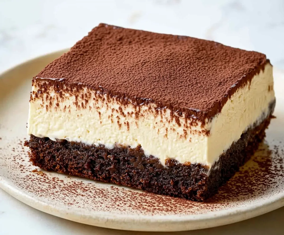 Irresistible Tiramisu Brownies Recipe