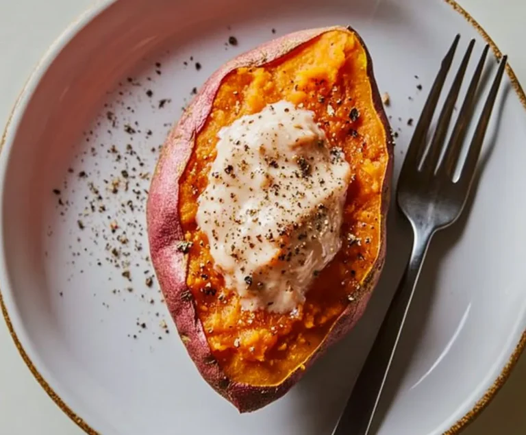 5-Minute Microwave Sweet Potato