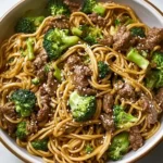 Beef and Broccoli Noodles