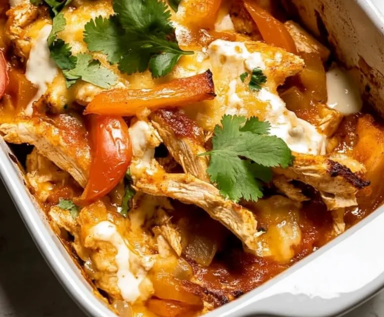 Chicken Fajita Casserole