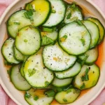 Tangy Pickled Cucumber Salad