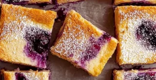 Lemon-Blueberry Cheesecake Bars