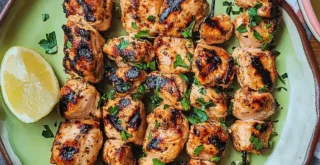 Sizzling Grilled Chicken Kebabs