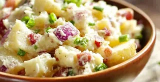 Southern Smashed Potato Salad