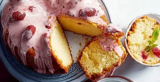 Strawberry Pound Cake