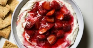 Strawberry Cheesecake Dip