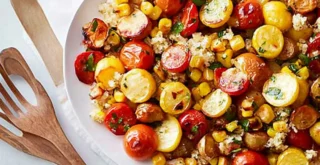 Easy Roasted Summer Vegetables