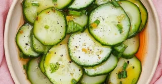 Tangy Pickled Cucumber Salad